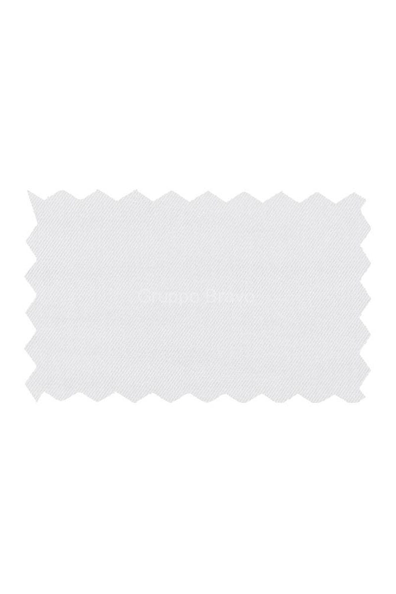 "Orion" White Laydown Dress Shirt