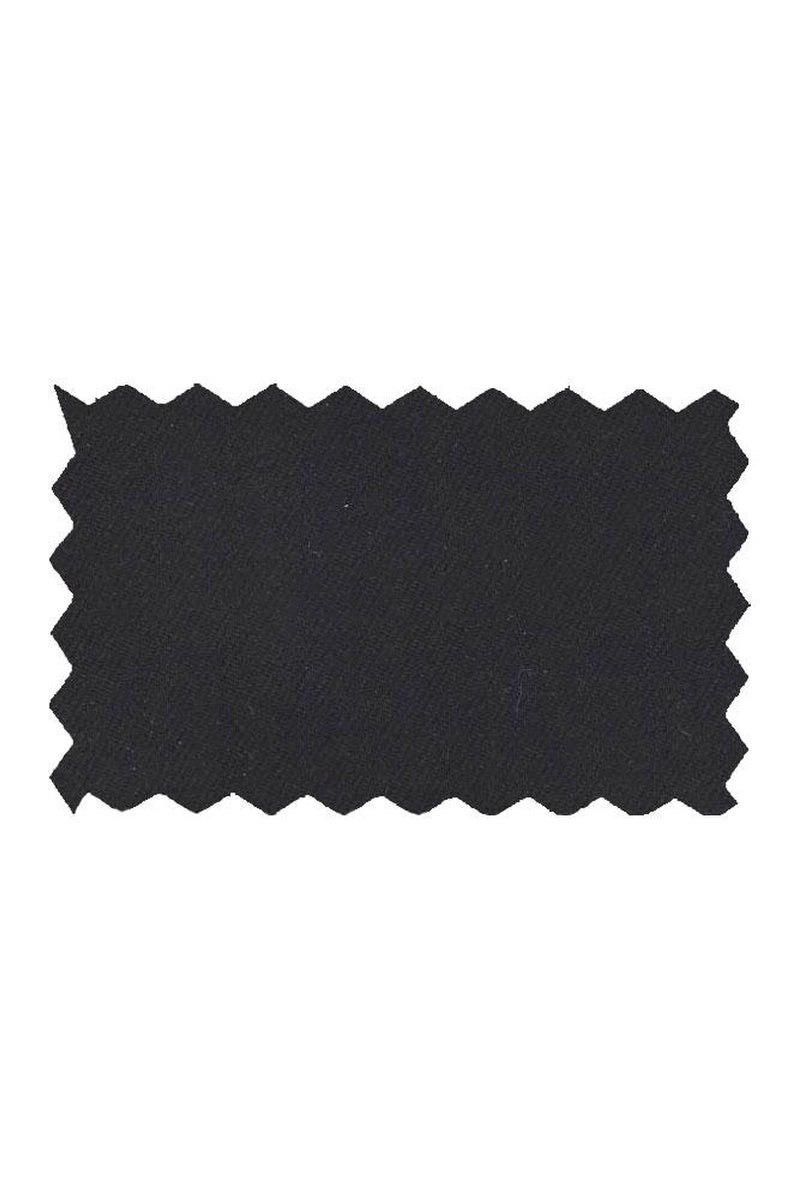 "Orion" Black Laydown Dress Shirt