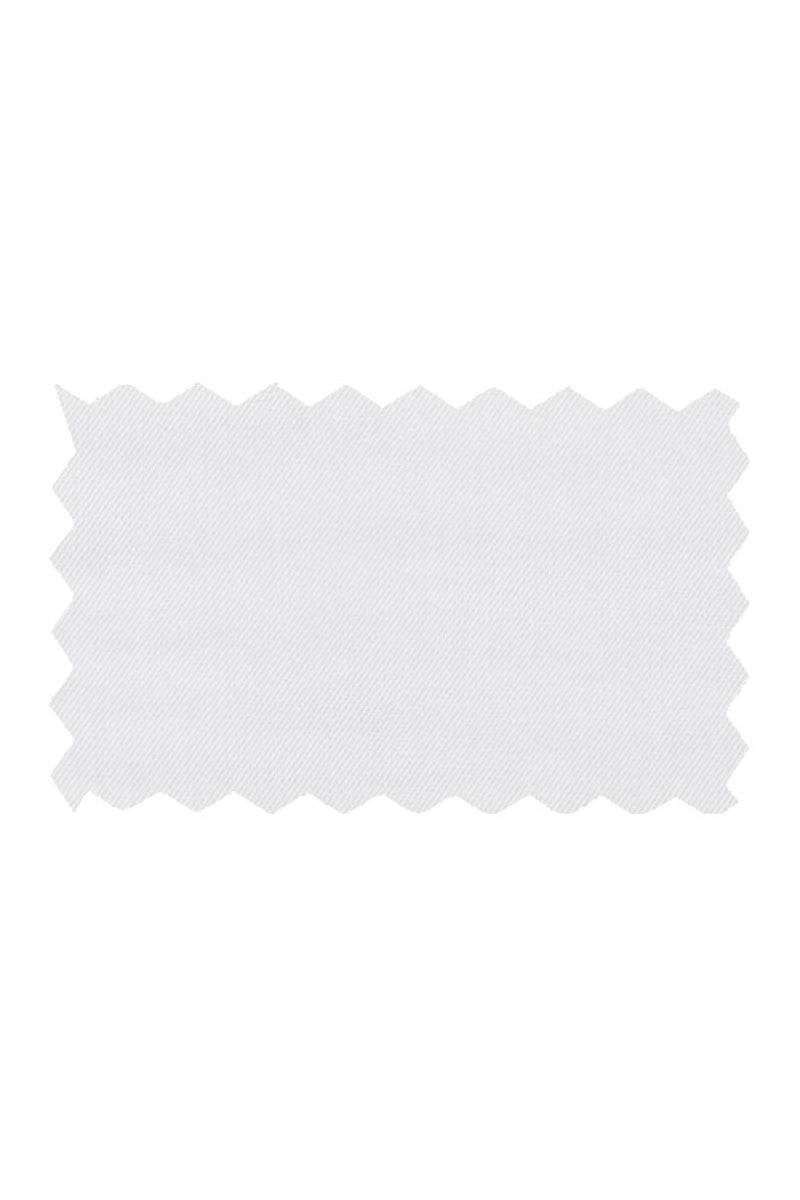 "Everest" White Laydown Dress Shirt