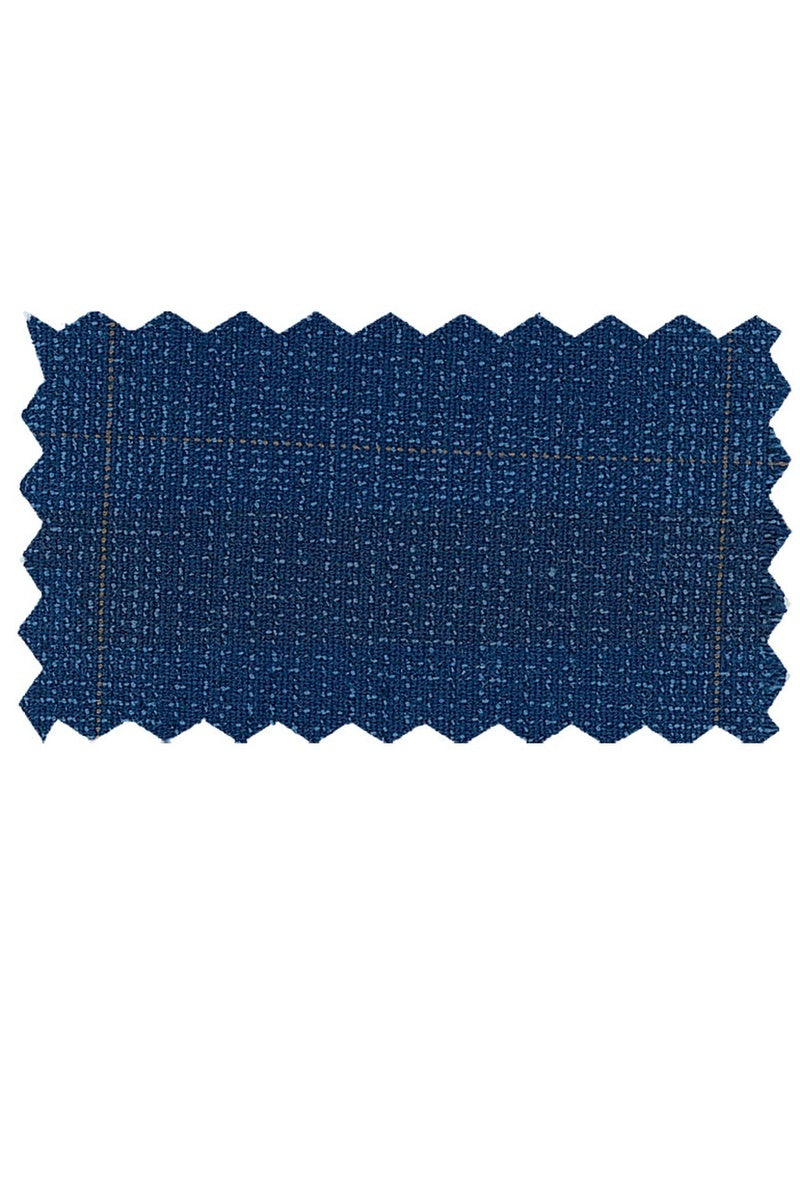 Manchester & Tailor Navy Windowpane Suit (2-Piece Set)