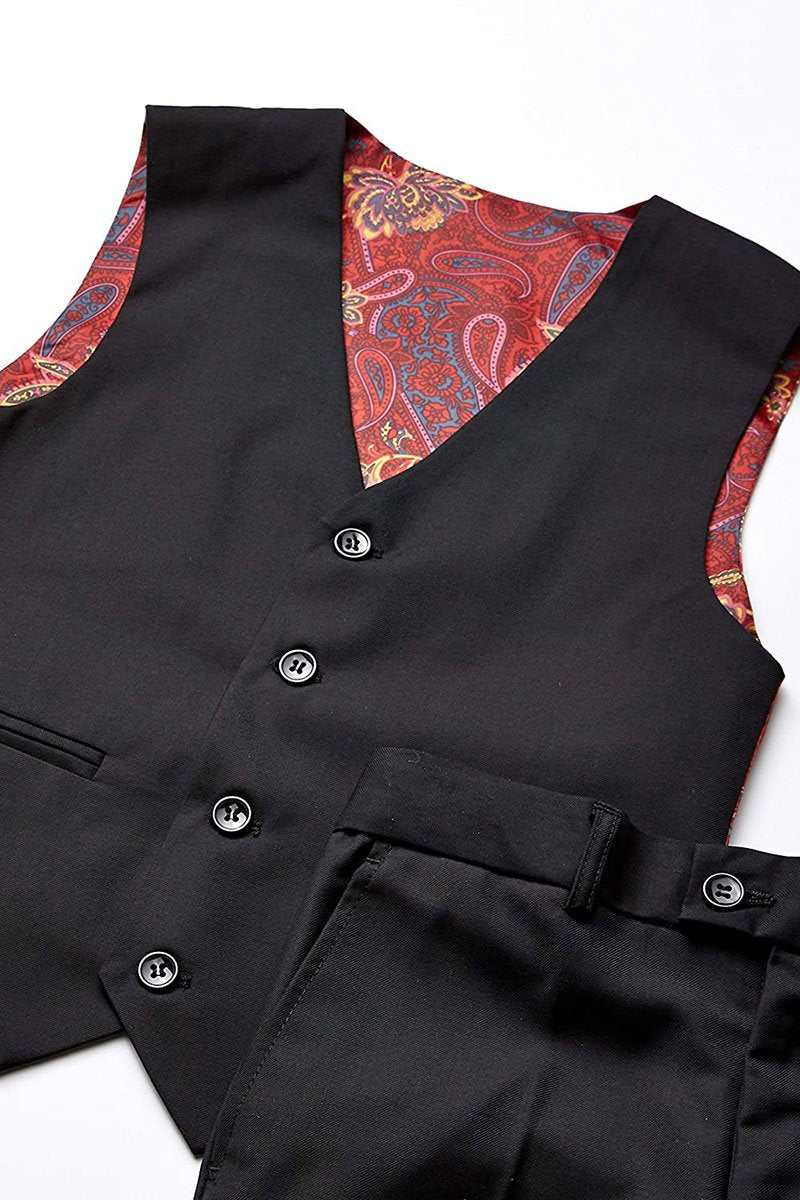 Geoffrey Beene "Austin" Kids Black 5-Piece Suit (Geoffrey Beene / AXNY)