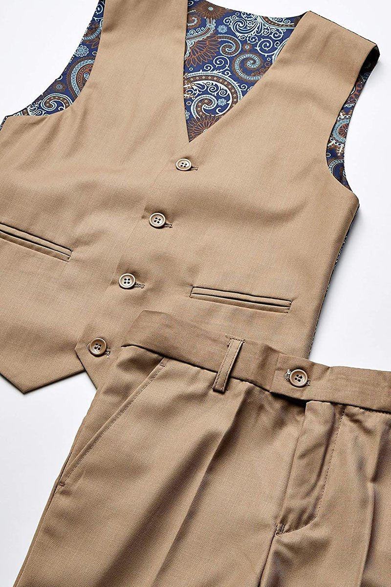 Geoffrey Beene "Austin" Kids Tan 5-Piece Suit (Geoffrey Beene / AXNY)