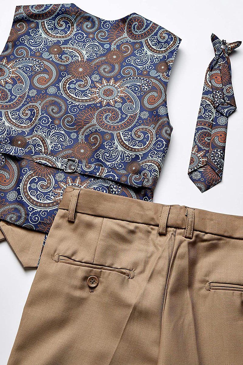 Geoffrey Beene "Austin" Kids Tan 5-Piece Suit (Geoffrey Beene / AXNY)