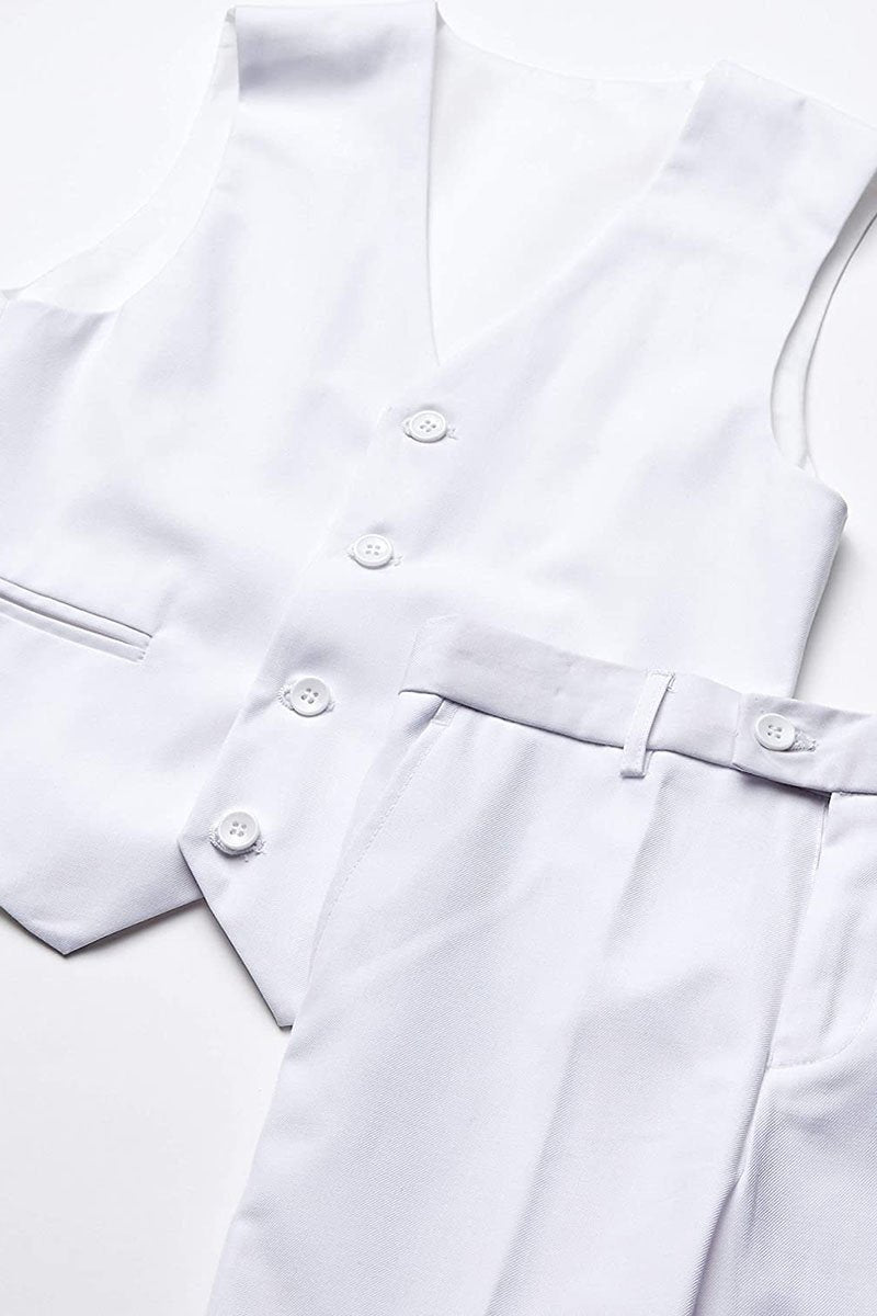 Geoffrey Beene "Austin" Kids White 5-Piece Suit (Geoffrey Beene / AXNY)
