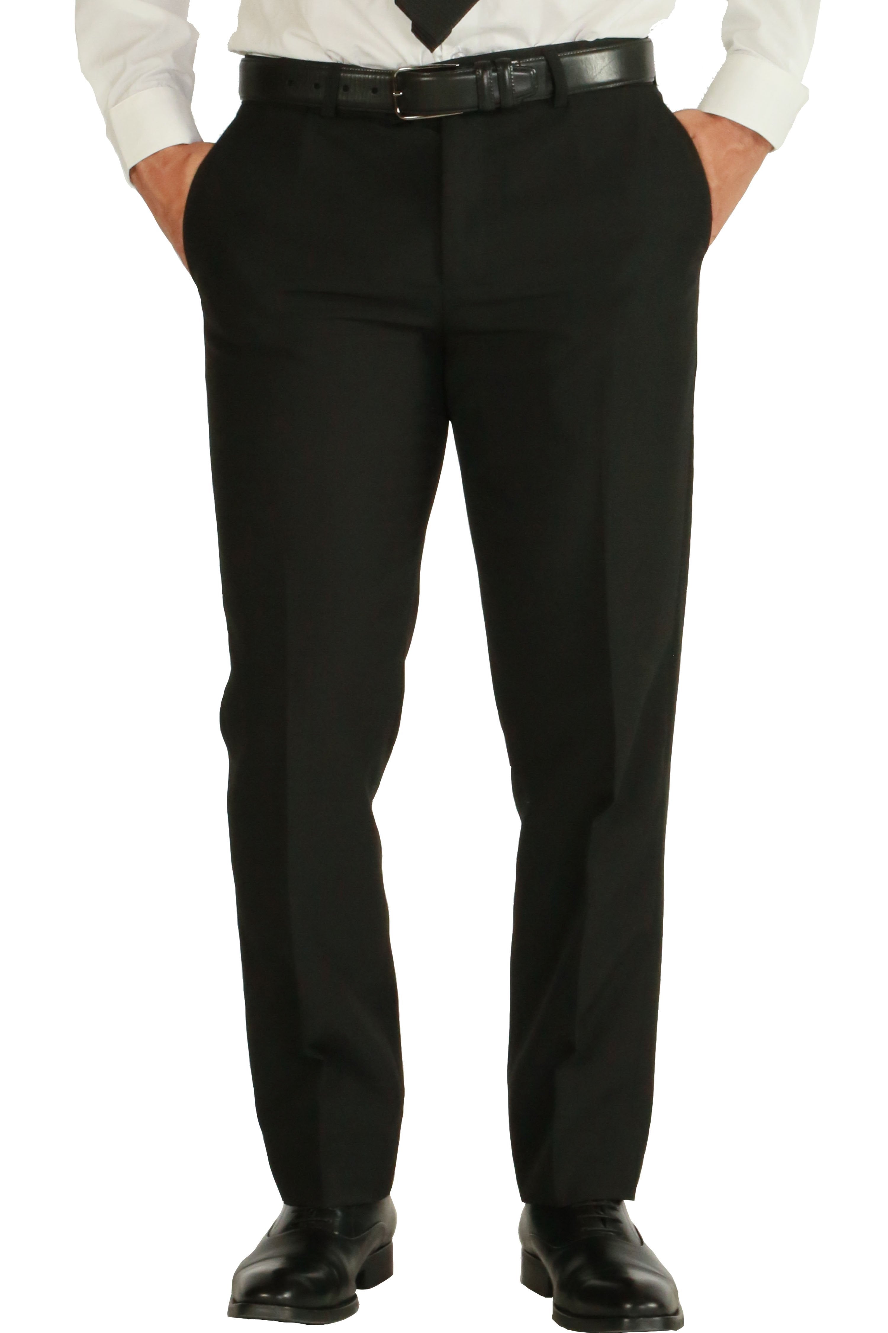 Paul Lorenzo 1969 Black Solid Slim Fit Suit (2-Piece Set) –