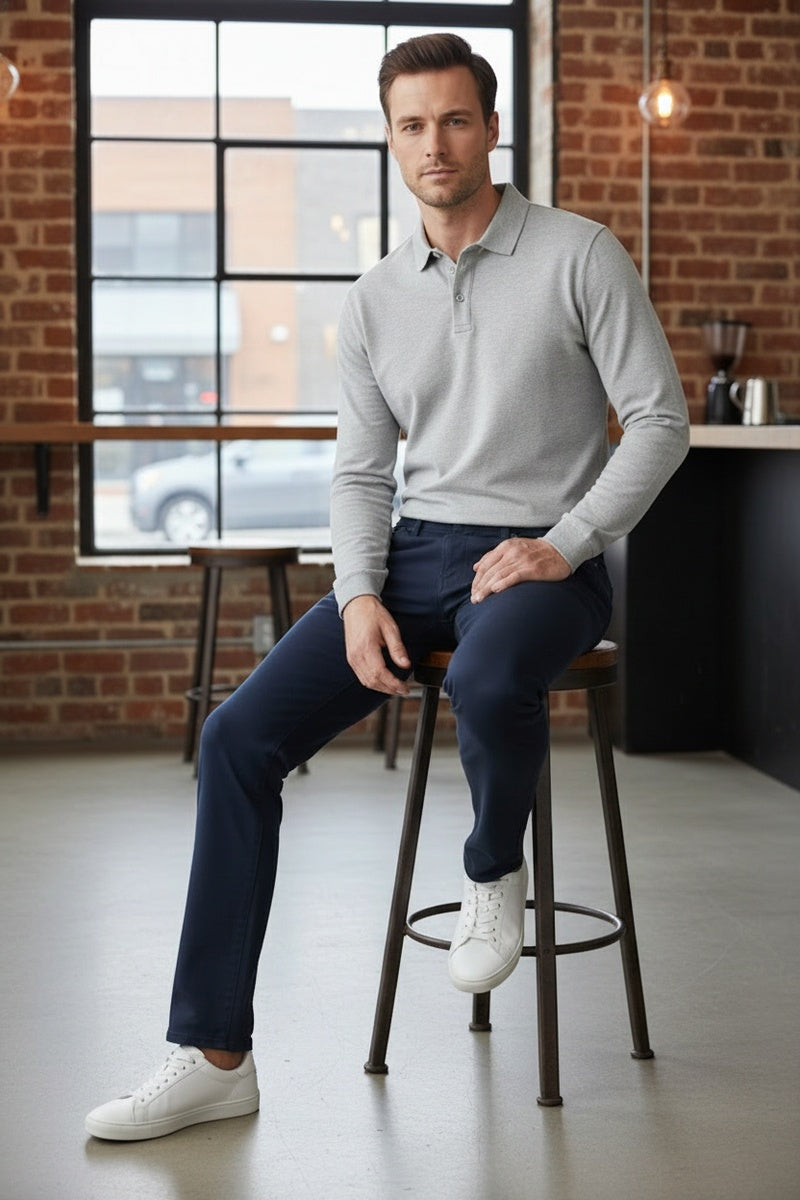 Blue Chino Pants