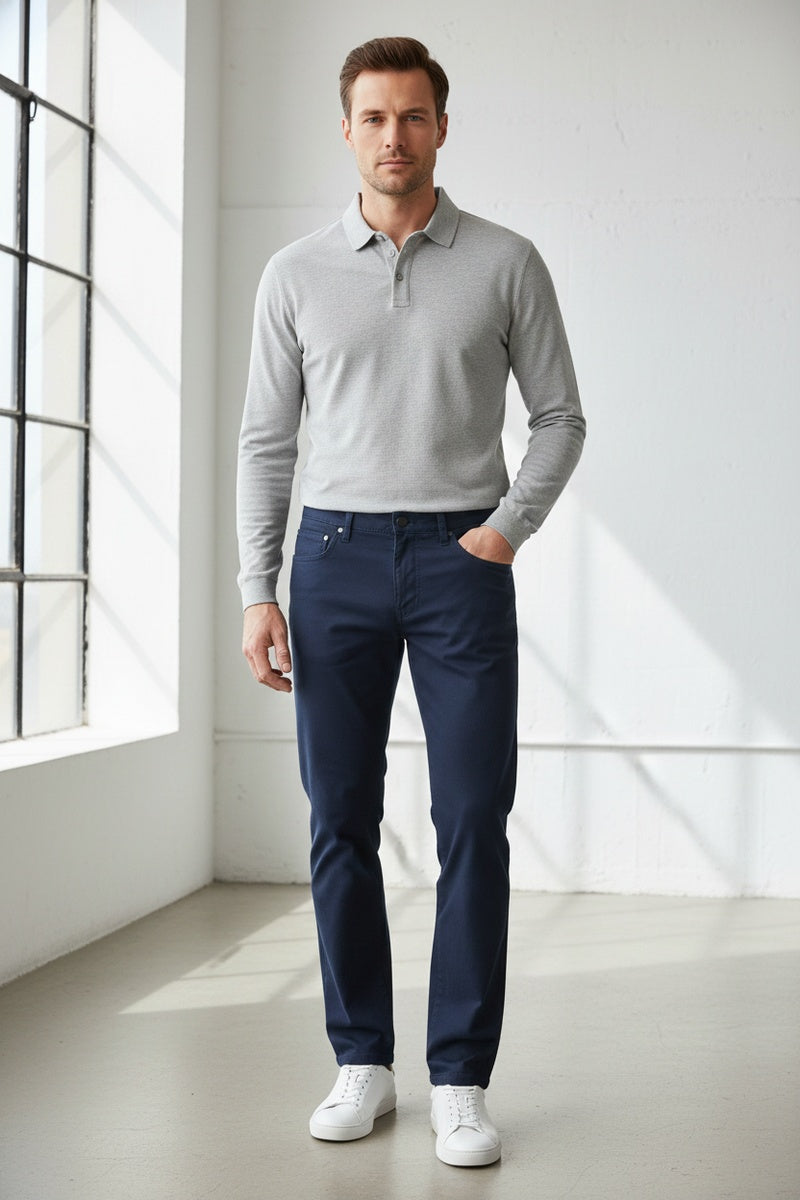 Blue Chino Pants