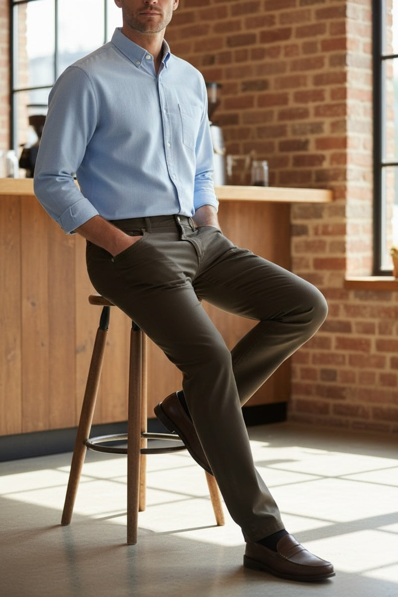 Brown Chino Pants