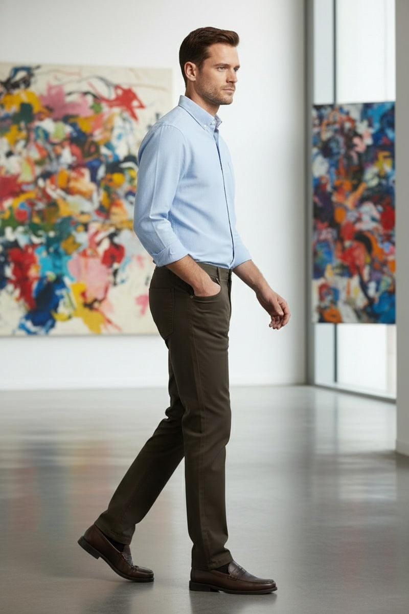 Brown Chino Pants