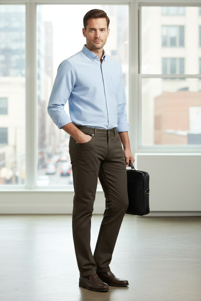Brown Chino Pants