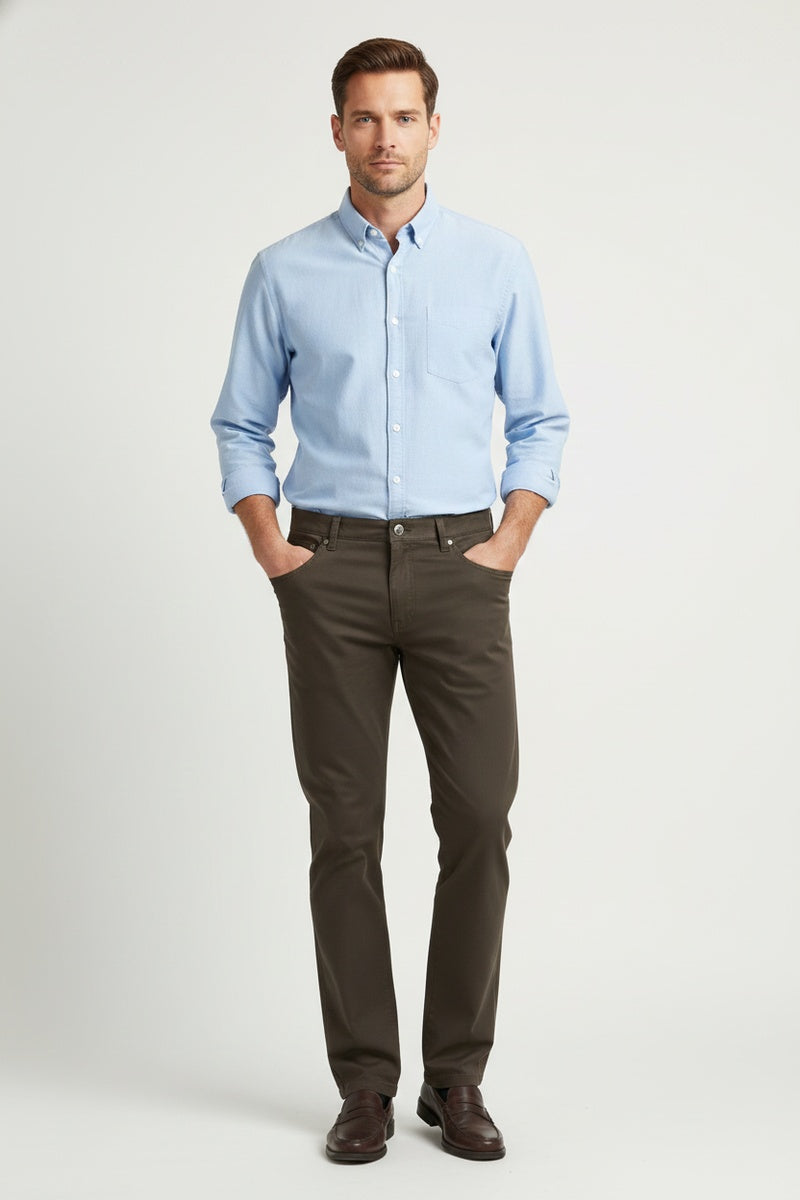 Brown Chino Pants