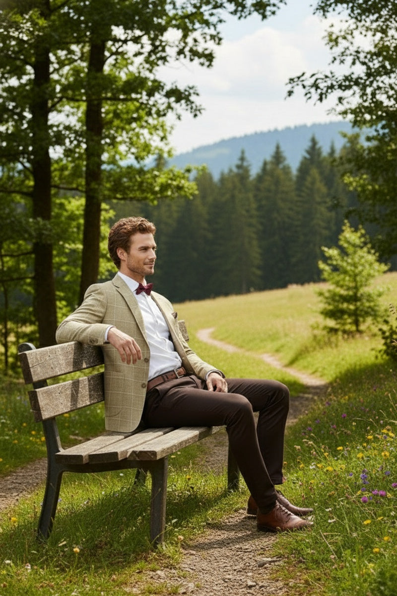 Rattan Windowpane Sports Jacket