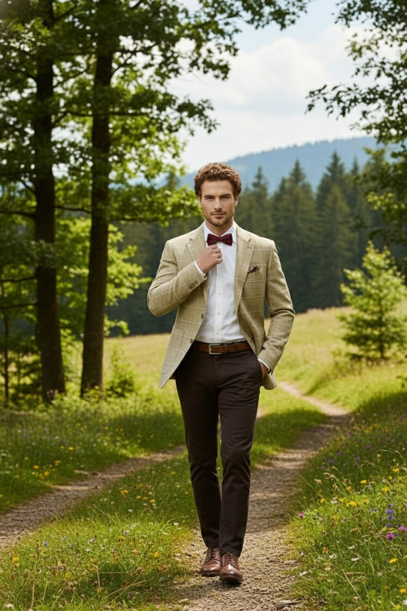 Rattan Windowpane Sports Jacket