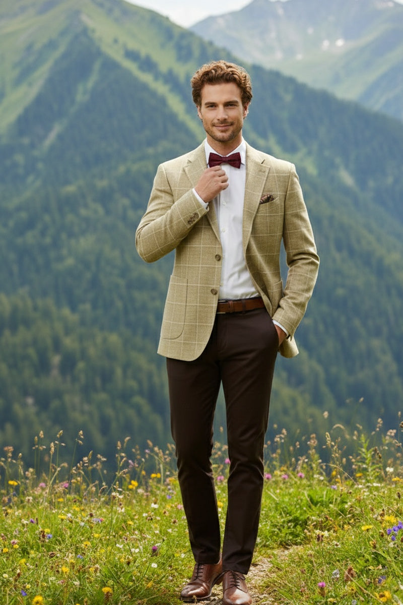 Rattan Windowpane Sports Jacket