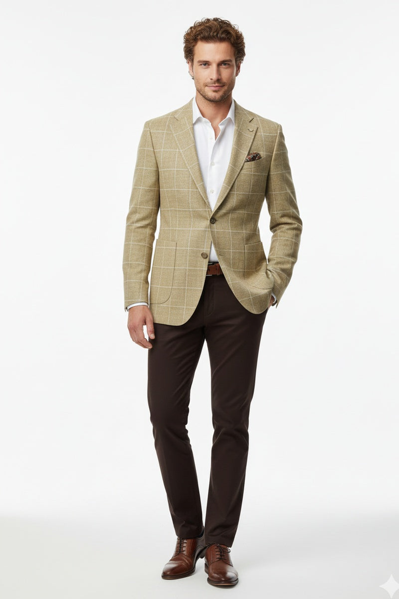 Rattan Windowpane Sports Jacket