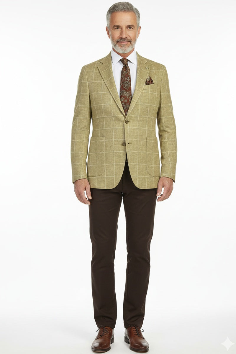 Rattan Windowpane Sports Jacket