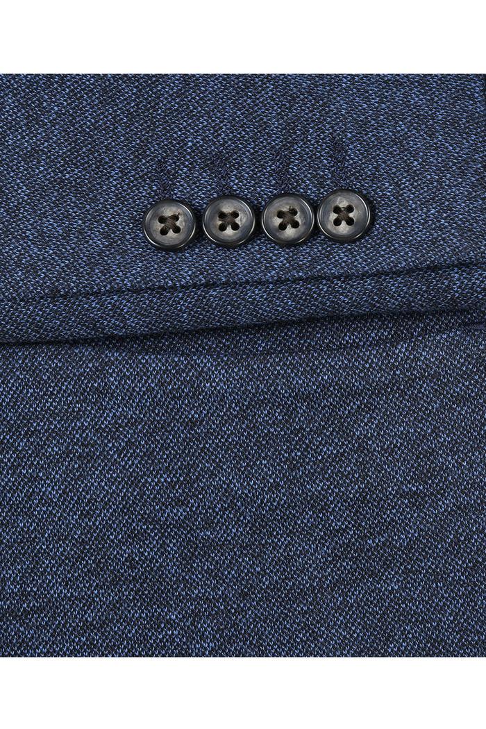 Navy Textured Sports Jacket