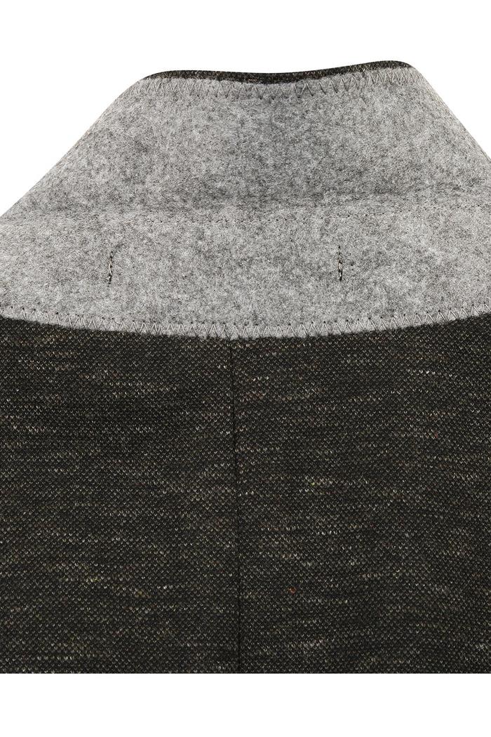Dark Brown Textured Sports Jacket