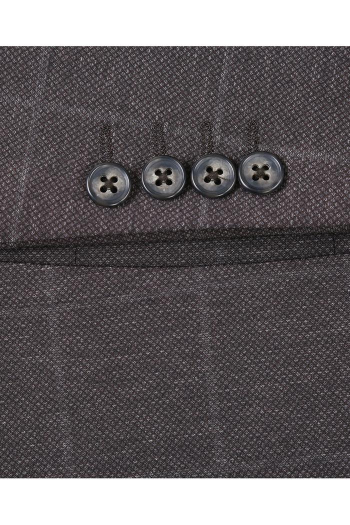 Dark Brown Windowpane Sports Jacket