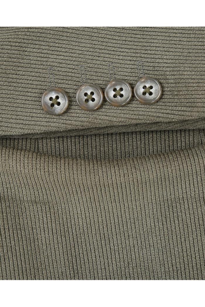Olive Solid Sports Jacket