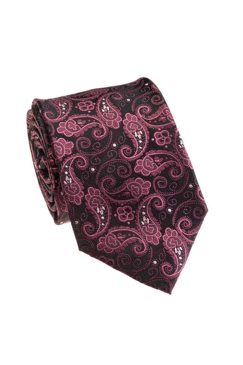 Bocara Coral Necktie (B24-5056B)