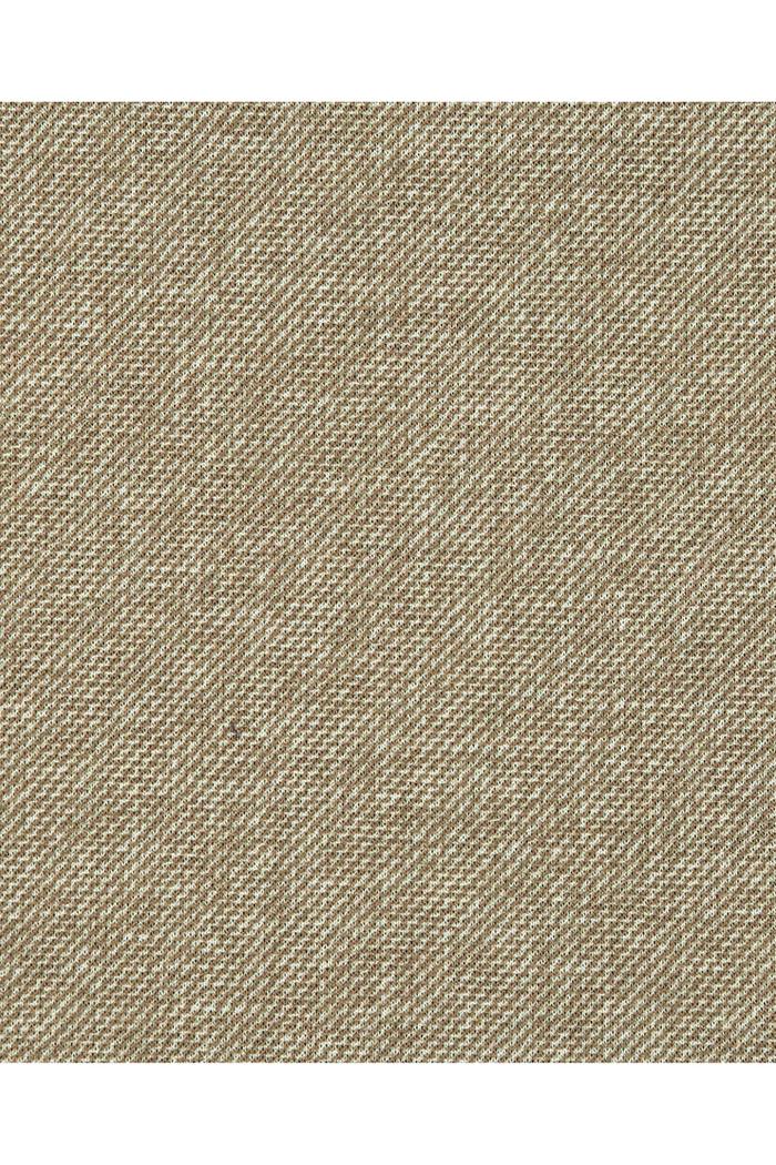 Beige Textured Sports Jacket