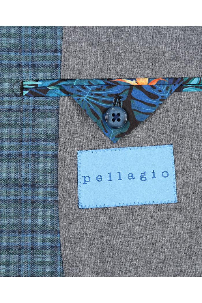 Green Plaid Sports Jacket