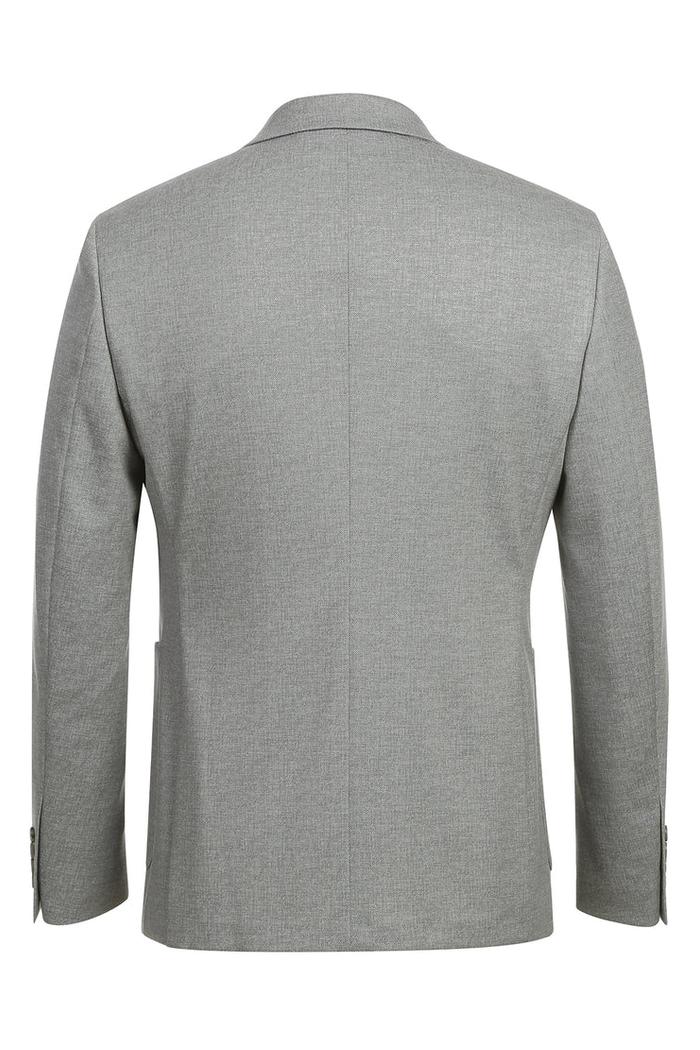 Grey Textured Sports Jacket