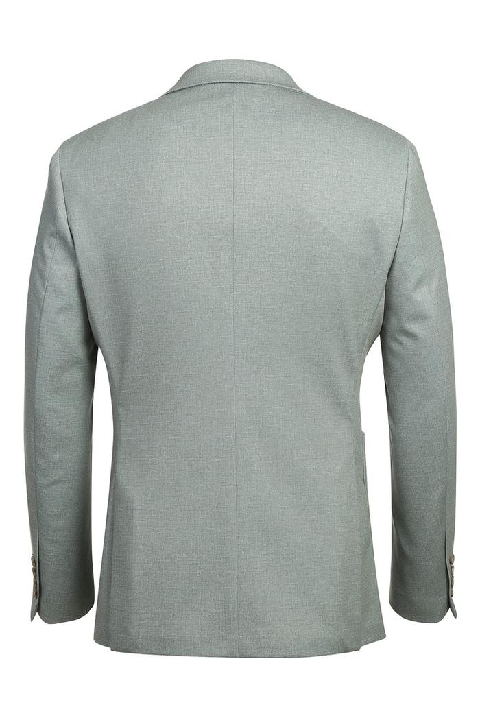 Light Green Textured Sports Jacket