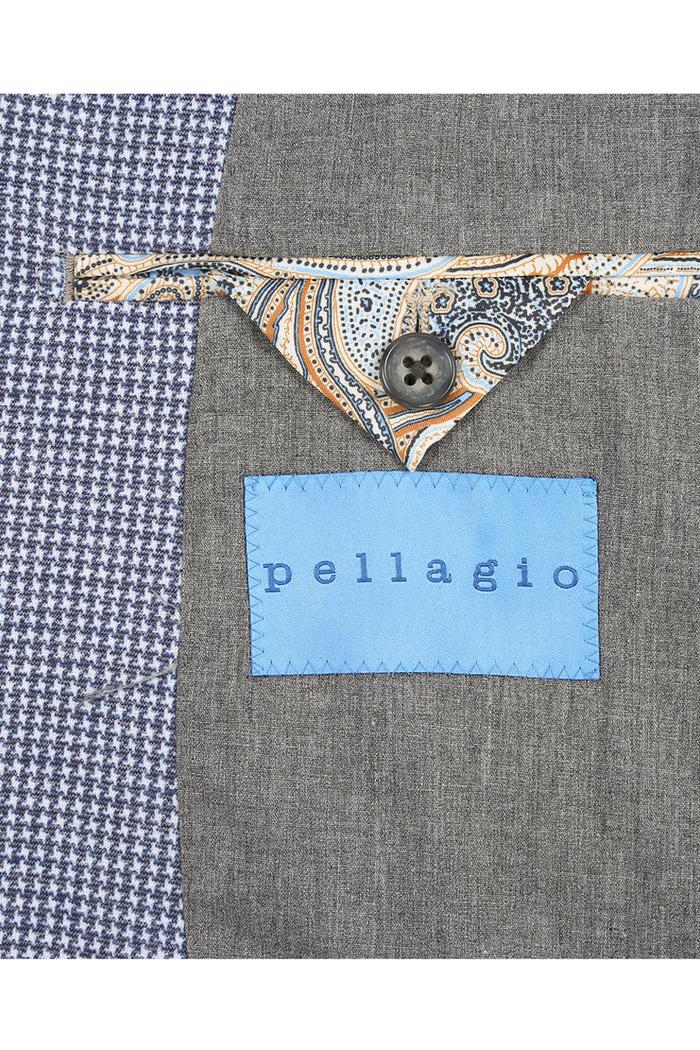 Blue Houndstooth Sports Jacket