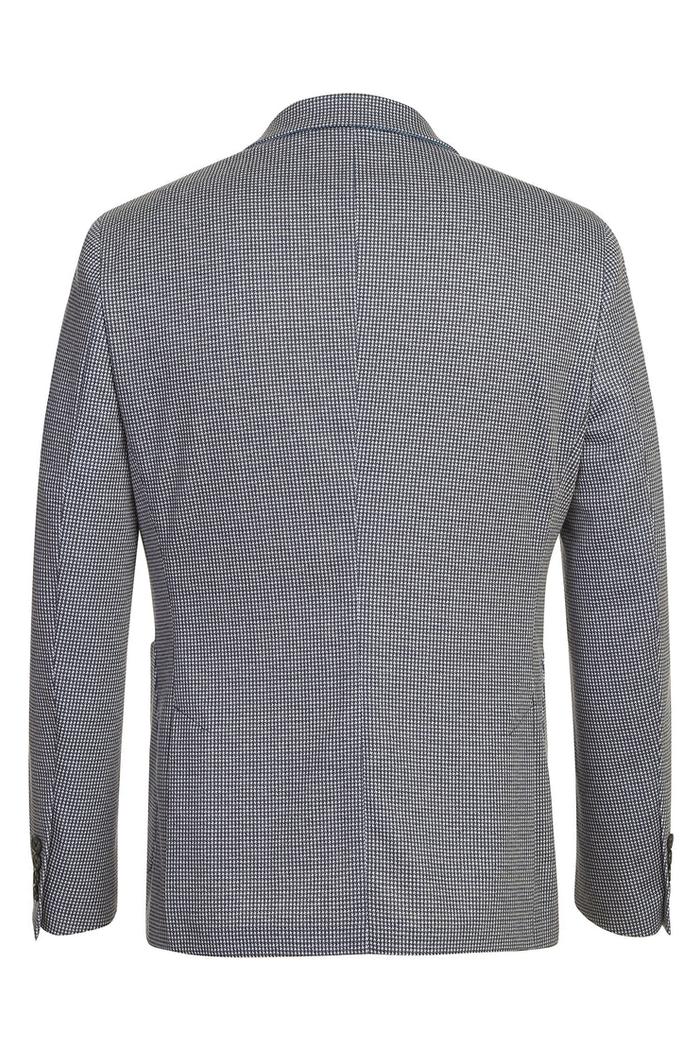 Blue Houndstooth Sports Jacket