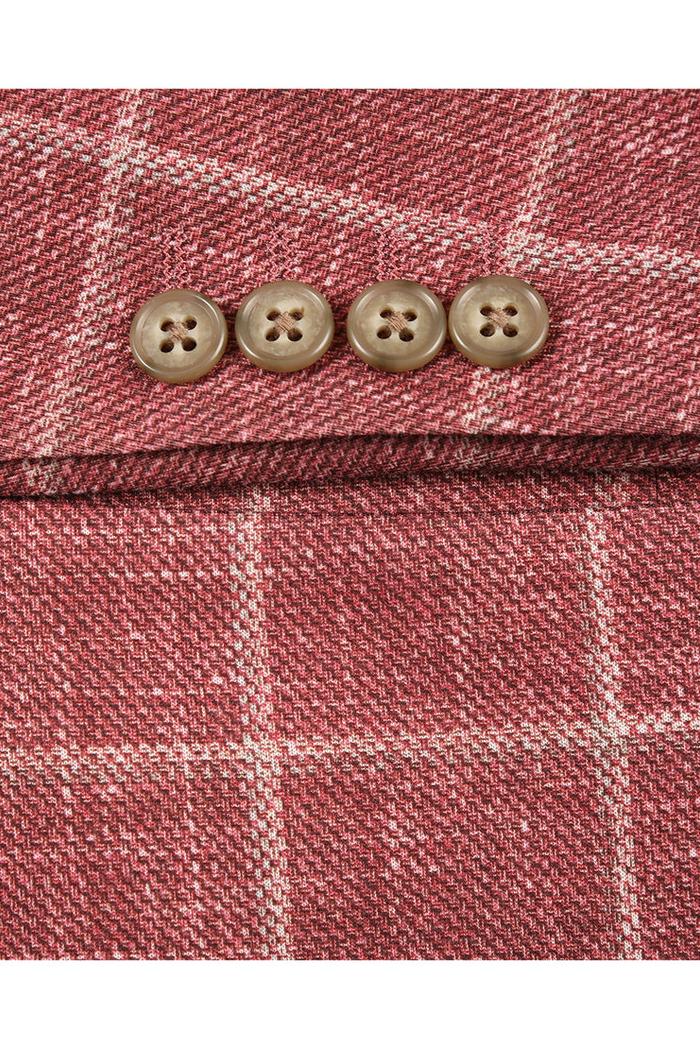 Crimson Windowpane Sports Jacket