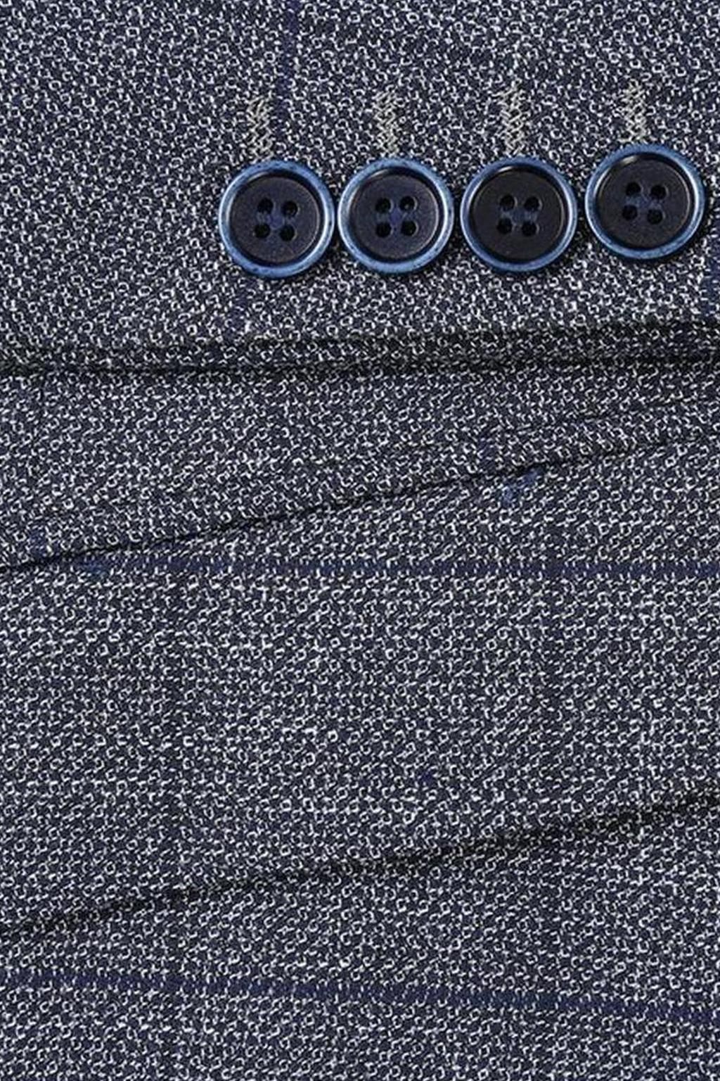 Grey Windowpane Sports Jacket