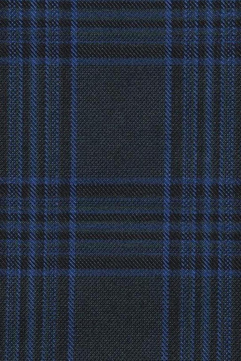 Navy Windowpane Sports Jacket