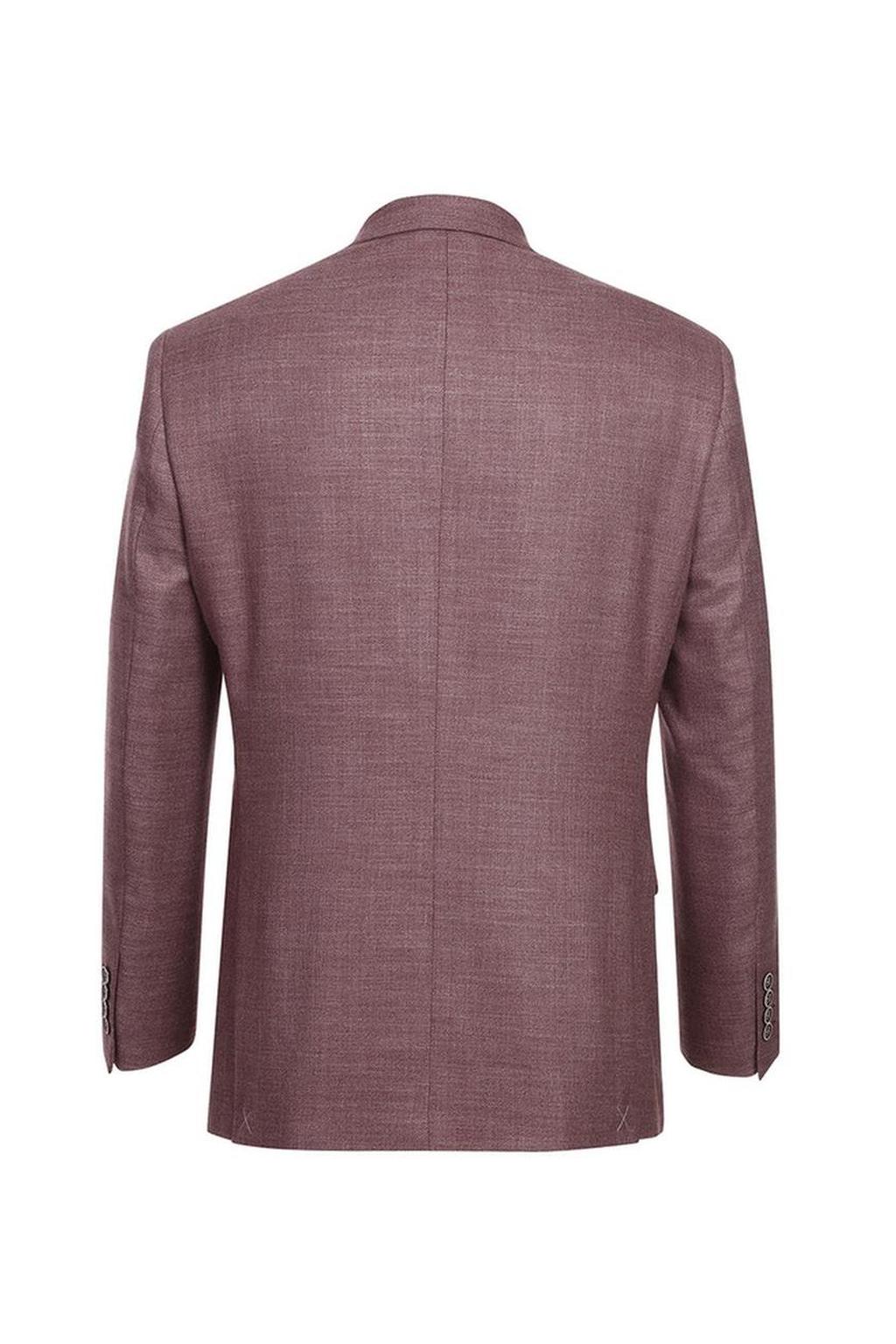 Wine Solid Sports Jacket