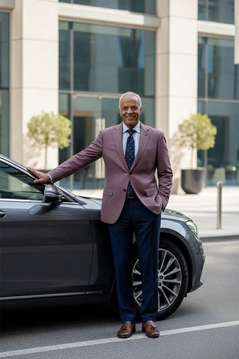 Wine Solid Sports Jacket