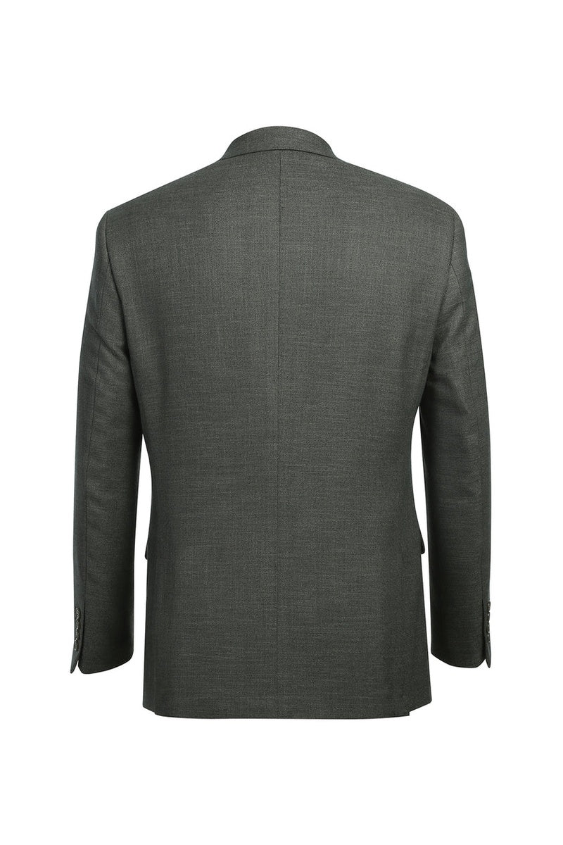 Olive Solid Sports Jacket