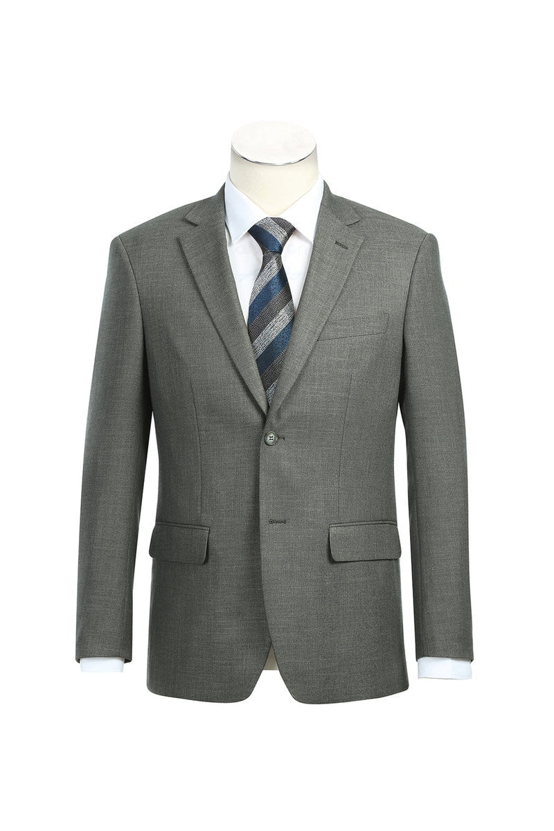 Olive Solid Sports Jacket