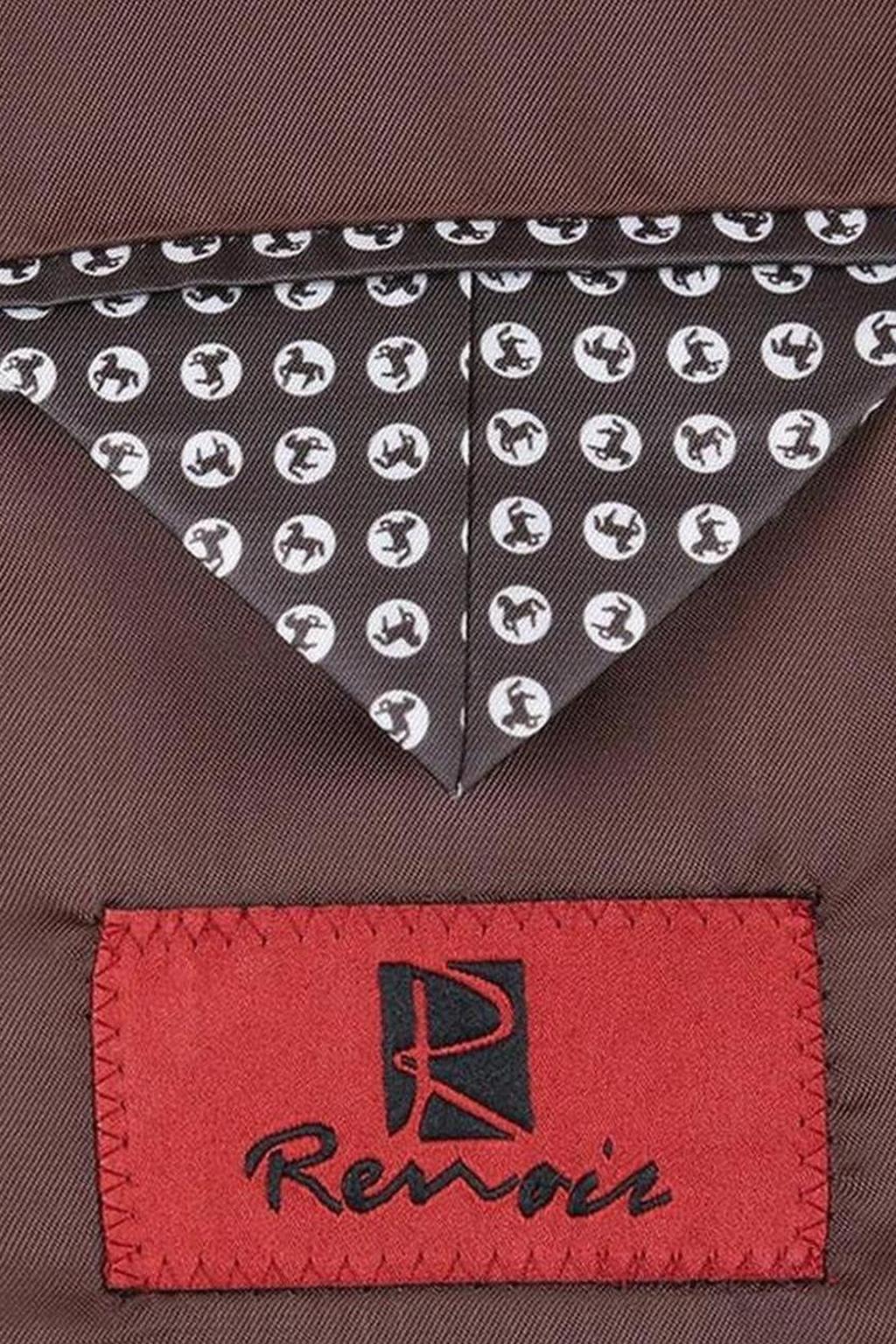 Brown Windowpane Sports Jacket