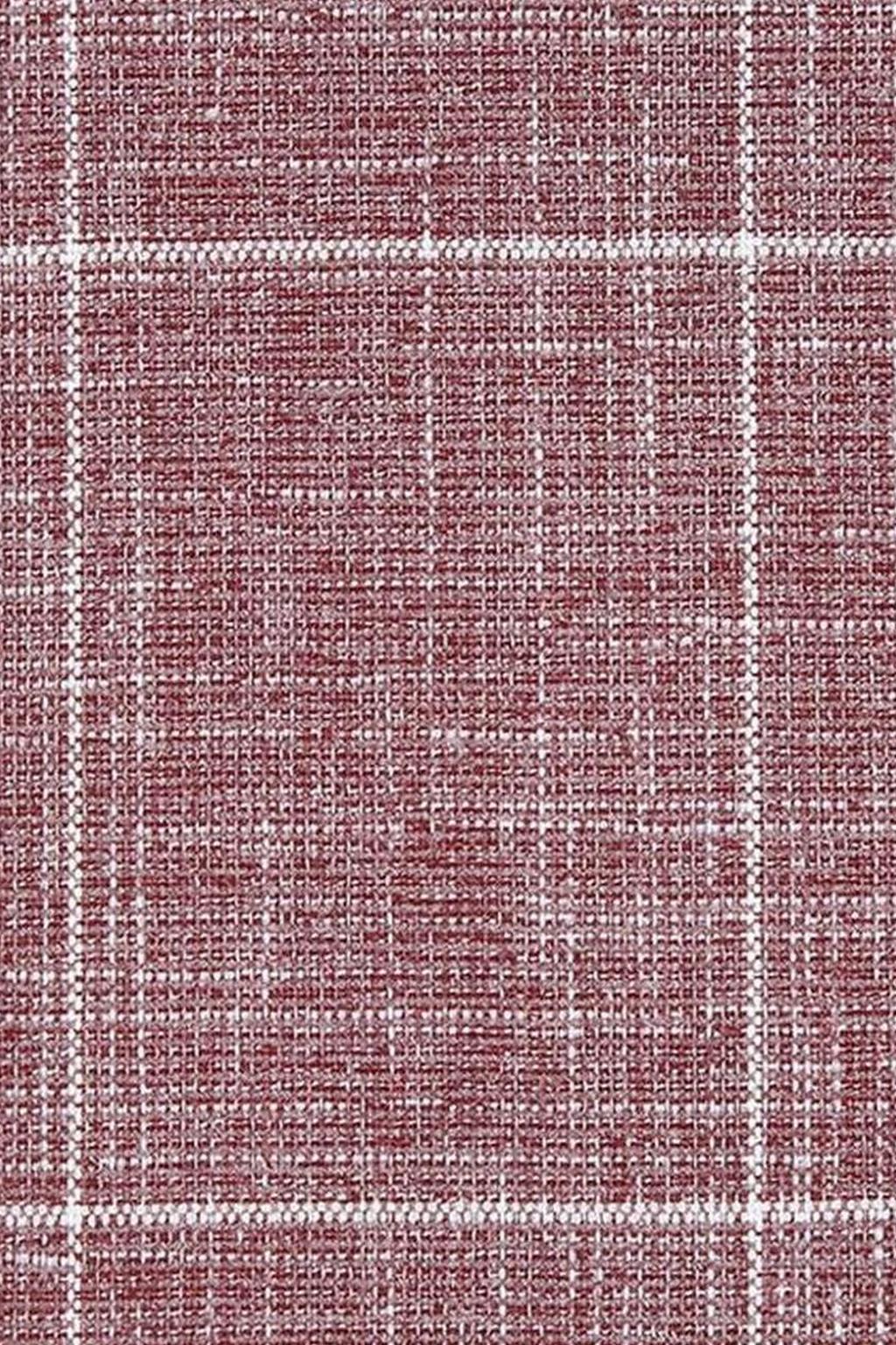 Wine Windowpane Sports Jacket