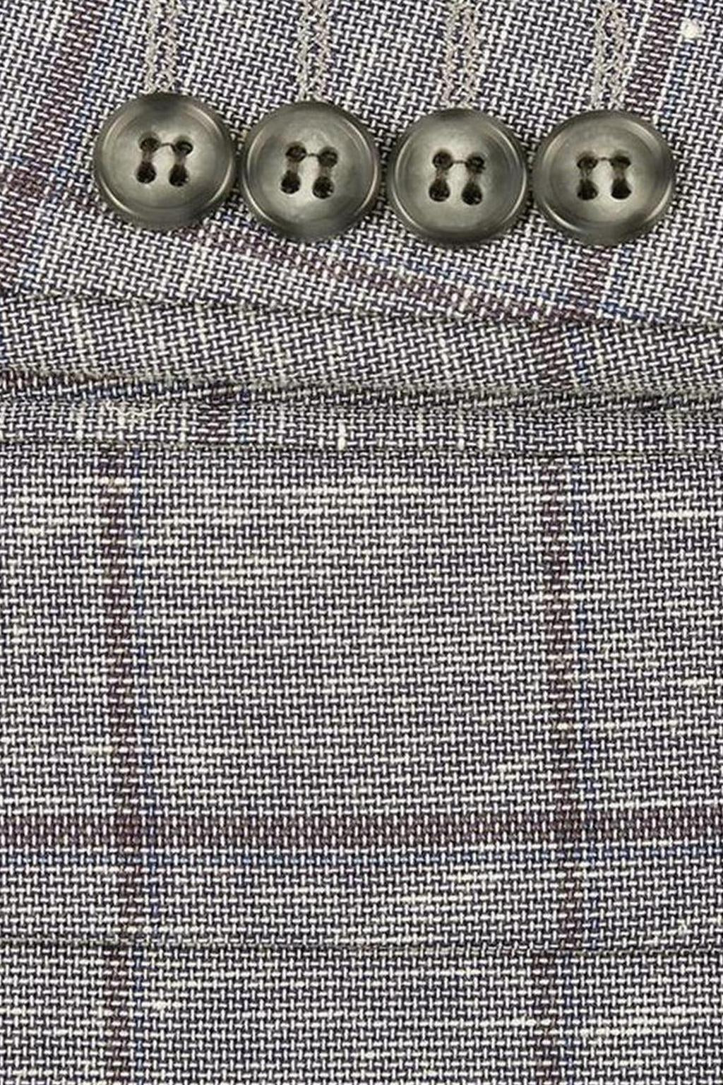 Grey Windowpane Sports Jacket