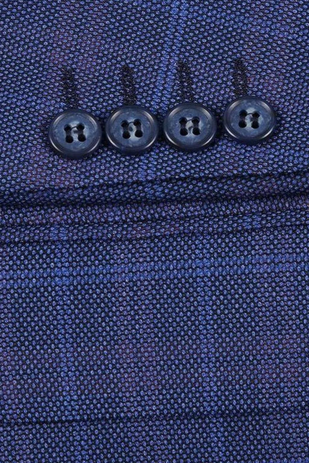 Blue Windowpane Sports Jacket