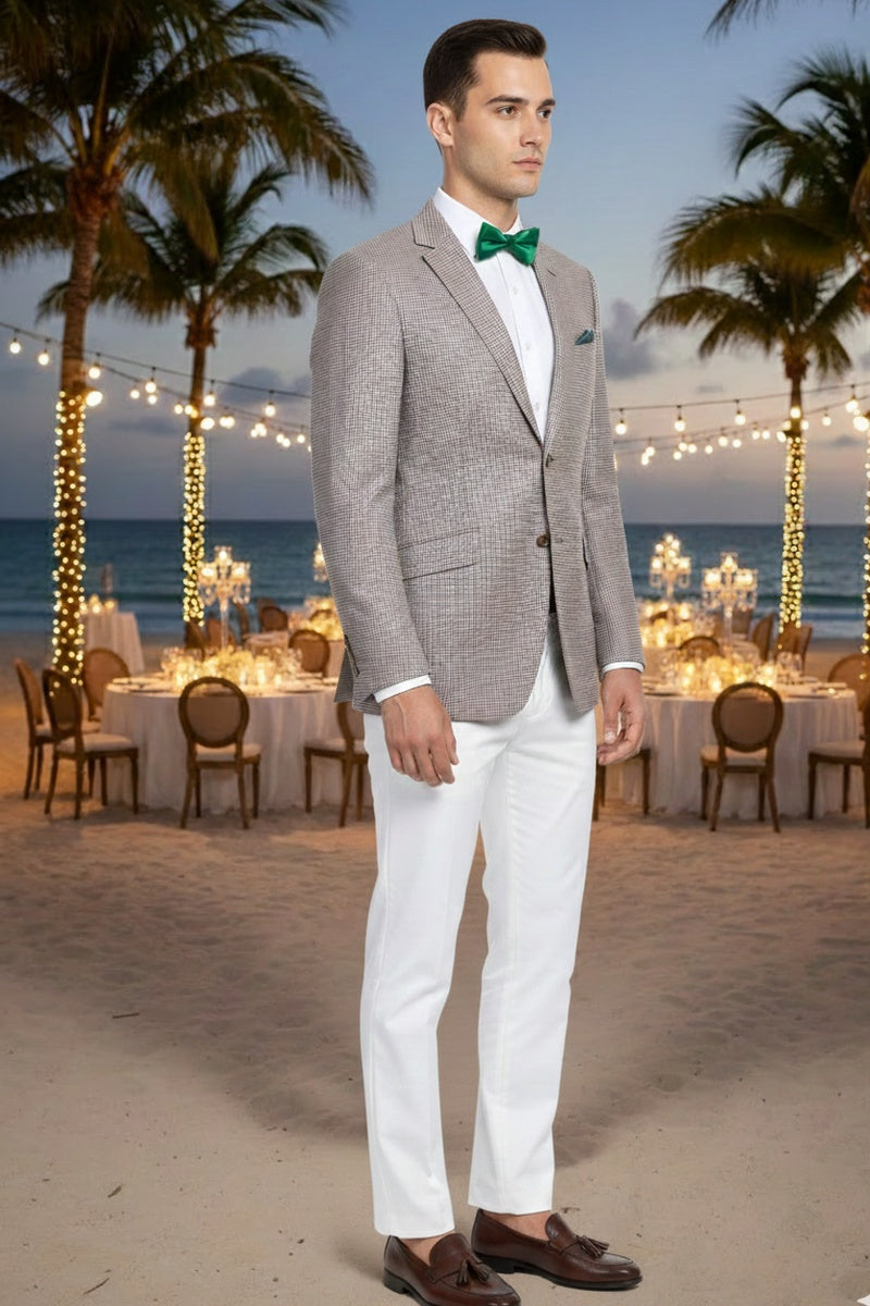 Pink Windowpane Sports Jacket