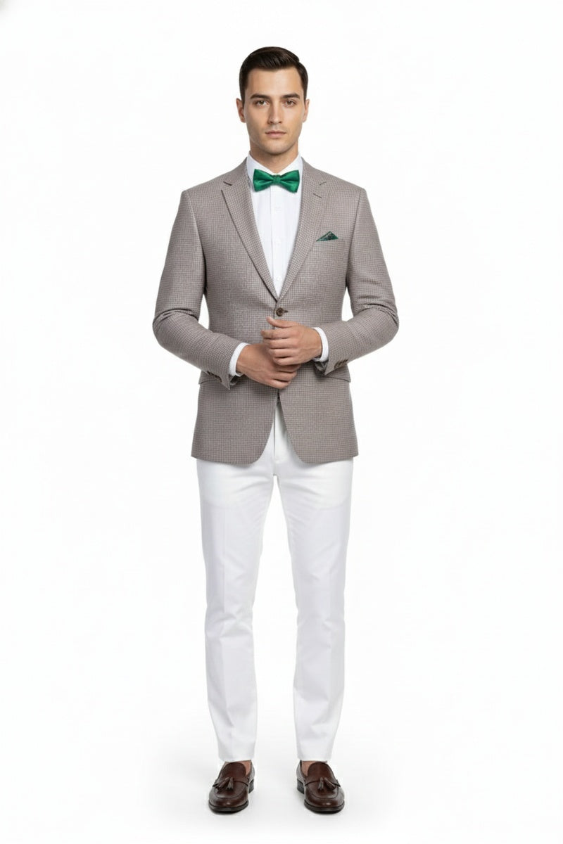 Pink Windowpane Sports Jacket