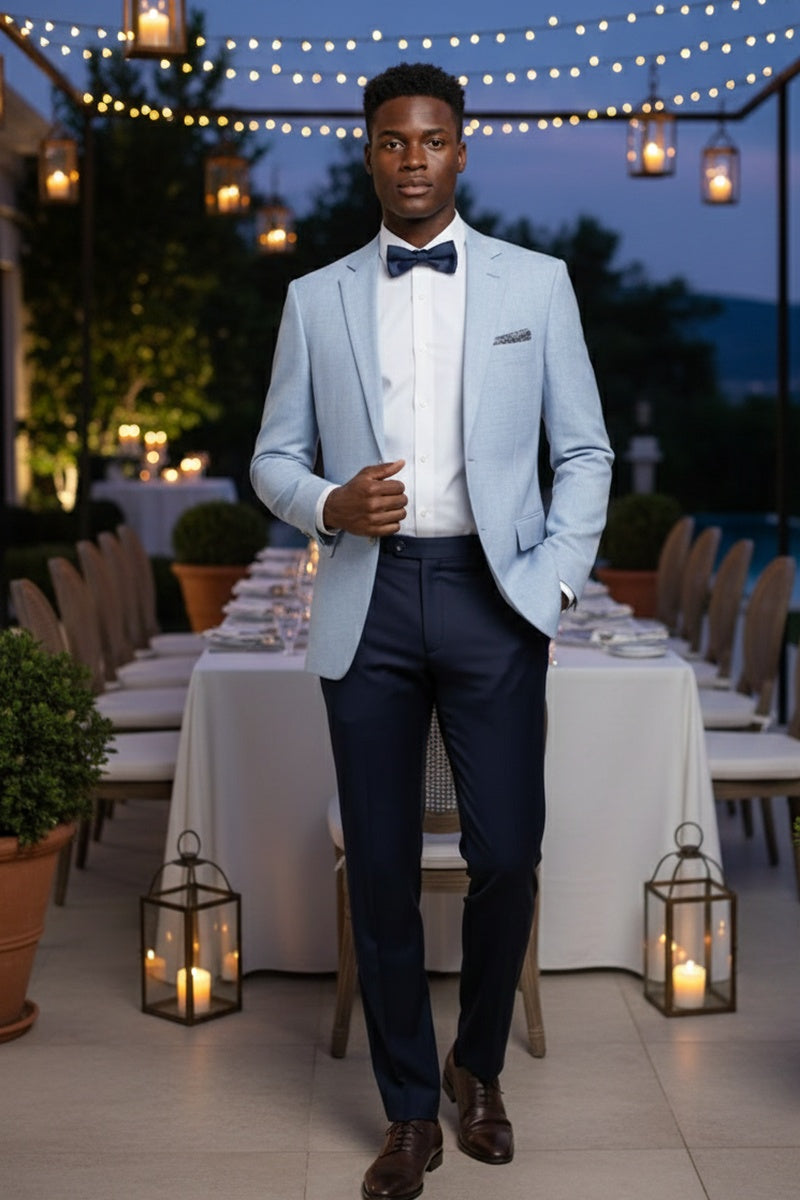Blue Check Sports Jacket