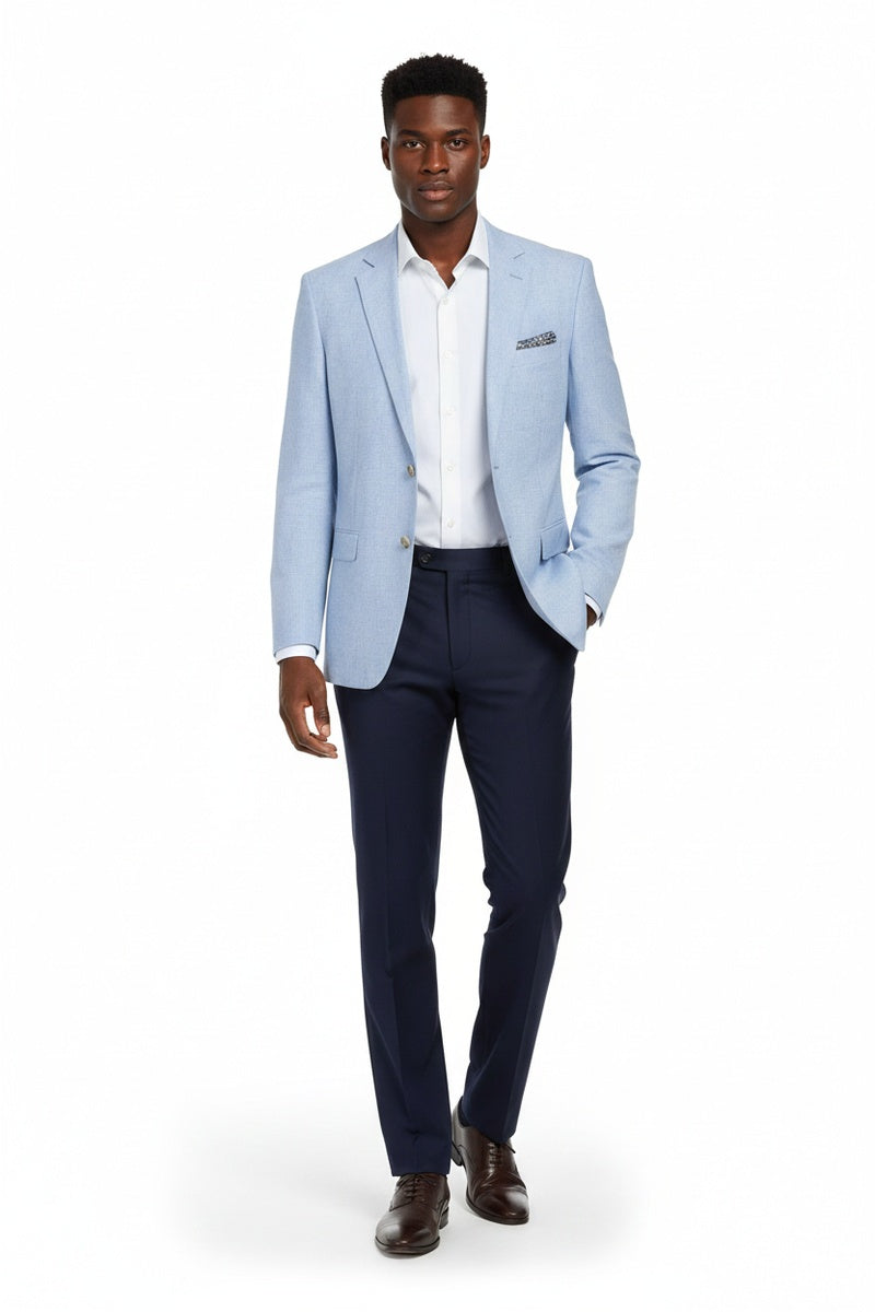 Blue Check Sports Jacket