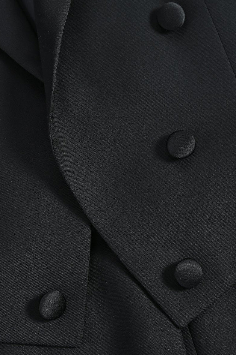 RN Collection "Gabriel" Black Tailcoat Tuxedo