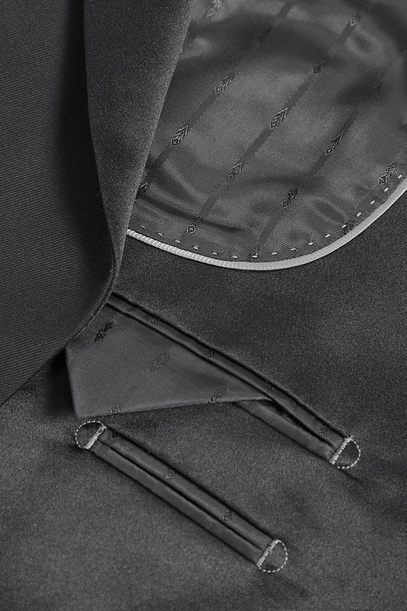 RN Collection "Gabriel" Black Tailcoat Tuxedo