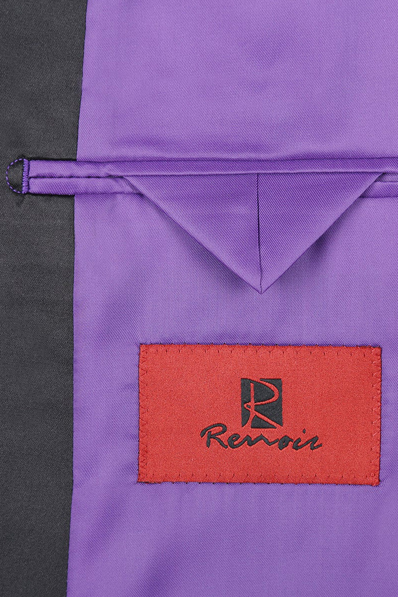 "Hugo" Purple Tuxedo Jacket (Separates)