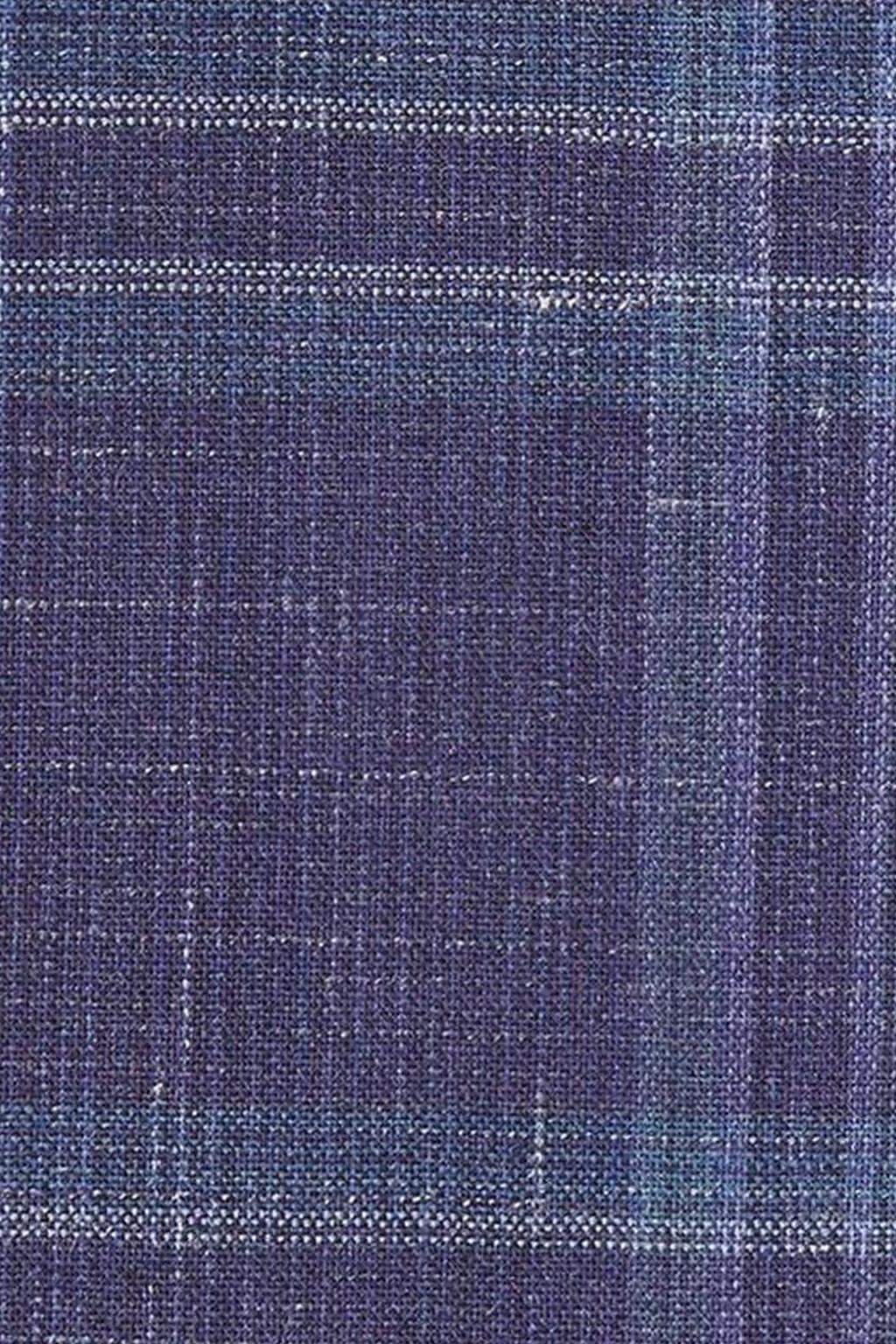 Purple & Blue Windowpane Sports Jacket